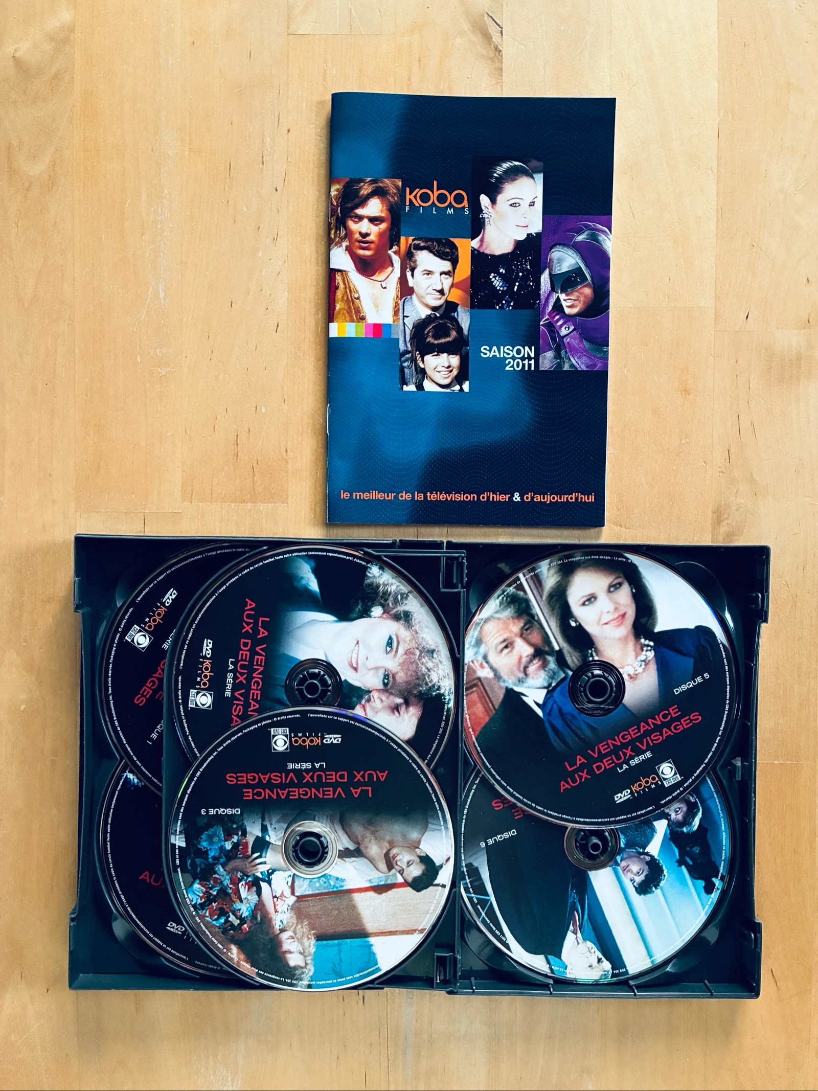 Box set of 6 complete DVDs of the series Revenge in Two Faces. – photo 4